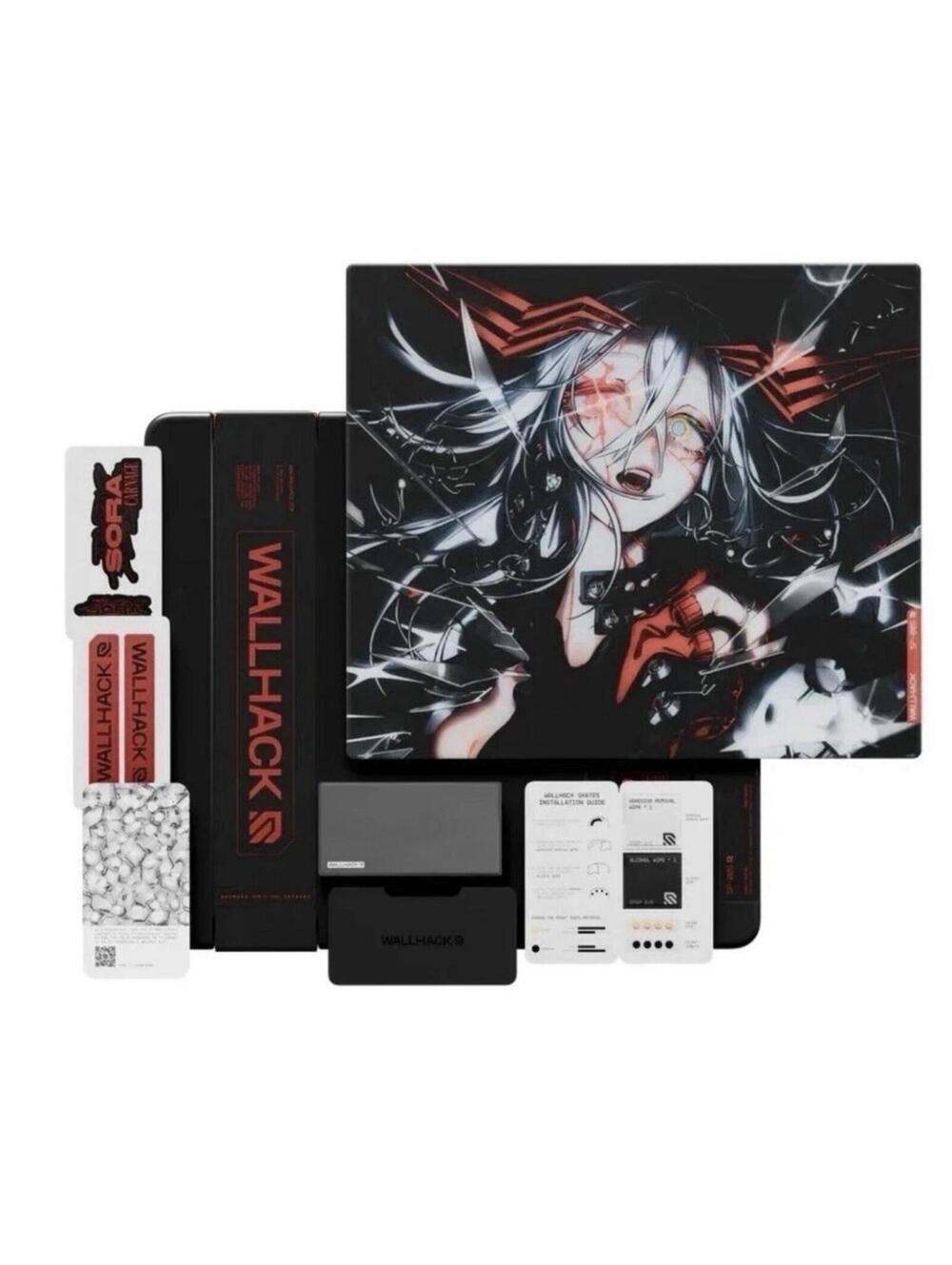 Wallhack SP-005 Carnage Sora Glass Mouse Pad Limited Edition Anime Art In Hand